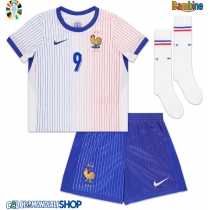 Maglie da calcio Francia Olivier Giroud #9 Seconda Maglia Bambino Europei 2024 Manica Corta (+ Pantaloni corti)